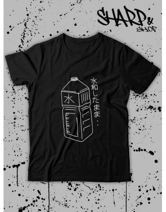 Футболка Аниме оверсайз Sharp&Shop Футболка оверсайз аниме Хентай Дрейн Ахегао