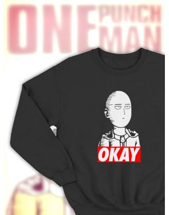 Свитшоты Аниме оверсайз Sharp&Shop Свитшот с принтом мужской Куроми Ахегао