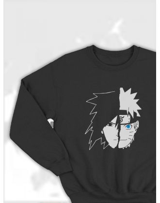 Свитшоты Аниме оверсайз Sharp&Shop Свитшот с принтом мужской Куроми Ахегао