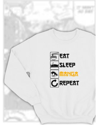 Свитшоты Аниме оверсайз Sharp&Shop Свитшот с принтом оверсайз кагуя ахегао