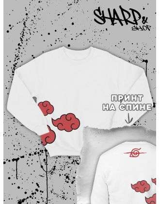 Свитшоты Аниме оверсайз Sharp&Shop Свитшот с принтом оверсайз кагуя ахегао
