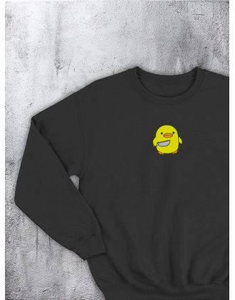 Свитшот оверсайз с принтом с приколом Sharp&Shop Свитшот с принтом надписью кофта толстовка оверсайз унисекс