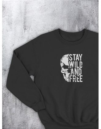 Свитшот оверсайз с принтом с приколом Sharp&Shop Свитшот с принтом надписью кофта толстовка оверсайз унисекс