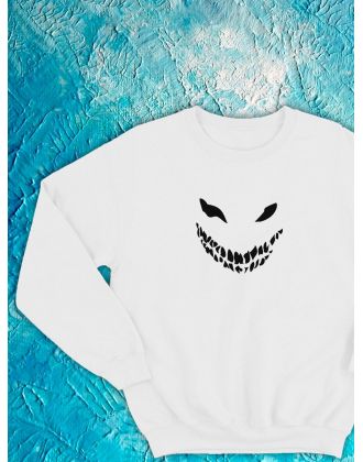 Свитшот оверсайз с принтом с приколом Sharp&Shop Свитшот с принтом надписью кофта толстовка оверсайз унисекс