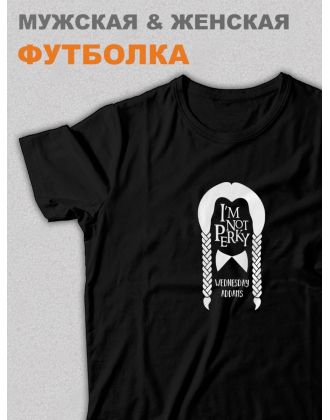Футболка Уэнсдей Аддамс Wednesday от Sharp&Shop Футболка Уэнсдей Wednesday Венсдей семейка аддамс adams
