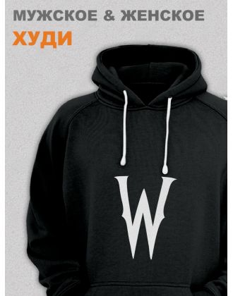 Толстовки Уэнсдей Аддамс Wednesday от Sharp&Shop Худи Уэнсдей Wednesday Венсдей семейка аддамс Вэнсдей adams