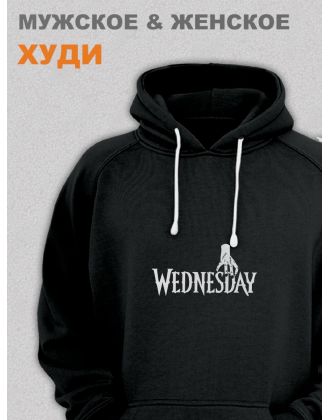 Толстовки Уэнсдей Аддамс Wednesday от Sharp&Shop Худи Уэнсдей Wednesday Венсдей семейка аддамс Вэнсдей adams