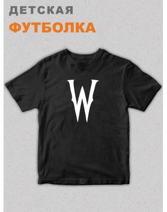 Футболка детская Уэнсдей Wednesday от Sharp&Shop Футболка детская Уэнсдей Wednesday Венсдей семейка аддамс