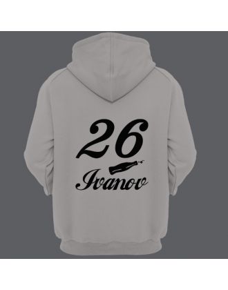 Именная толстовка с капюшоном со шрифтом Coca-Cola #3 Именная толстовка с капюшоном со шрифтом Coca-Cola #3