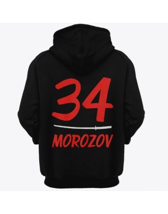 Именная толстовка с капюшоном с азиатским шрифтом и катаной #14 Именная толстовка с капюшоном с азиатским шрифтом и катаной #14