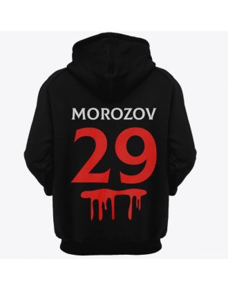 Именная толстовка с капюшоном с шрифтом из фильмов ужаса и кровью #33 Именная толстовка с капюшоном с шрифтом из фильмов ужаса и кровью #33