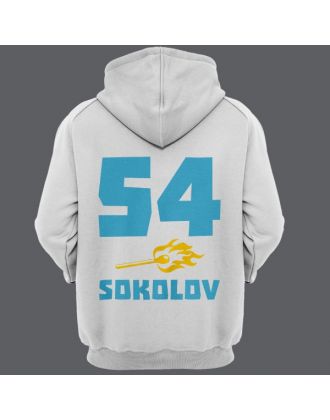 Именная толстовка с капюшоном с брутальным шрифтом и спичкой #41 Именная толстовка с капюшоном с брутальным шрифтом и спичкой #41