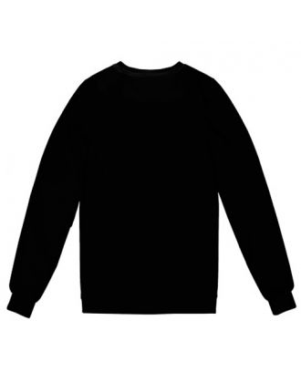 Свитшот без надписи черный