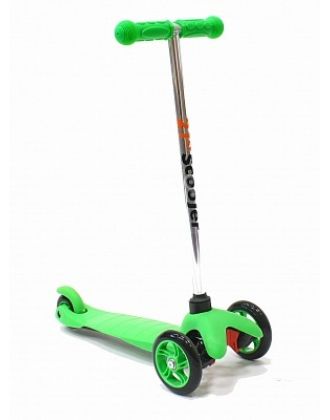 Самокат 21st Scooter SKL-06 AL, цвет зеленый