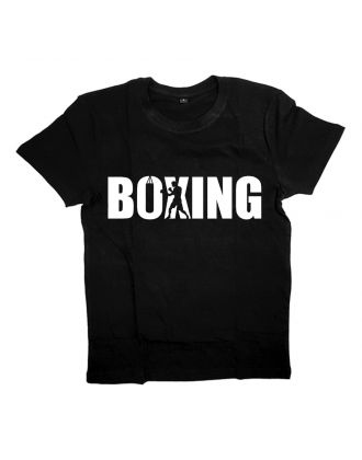 Футболка для боксеров с принтом "Boxing"