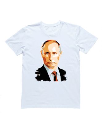 Футболка Я Русский с принтом "Путин"