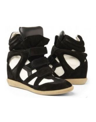 Кроссовки-сникерсы Isabel Marant Black White