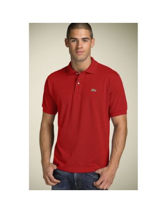 Polo Lacoste красная