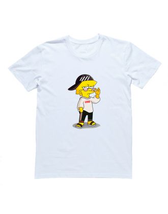 Футболка с Лизой Симпсон "Supreme - Lisa"
