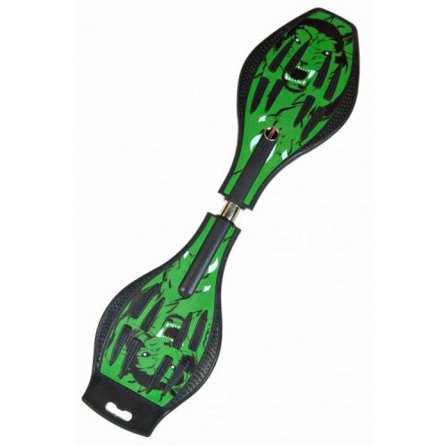 Двухколесный скейт Dragon Board "Tiger", цвет зеленый