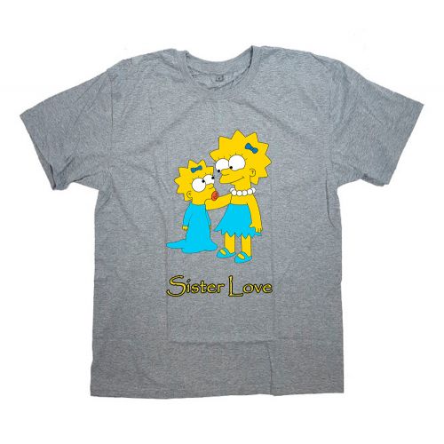 Женская футболка с Лизой Симпсон "Sister love"