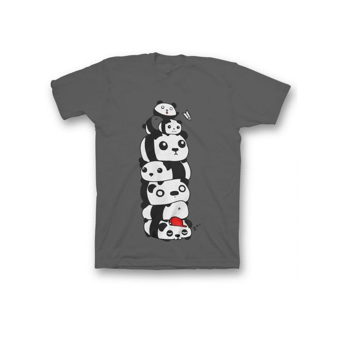 Мужская футболка с прикольным принтом "Pandas"