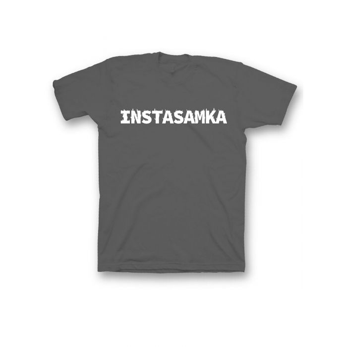 Женская футболка с прикольным принтом "Instasamka"