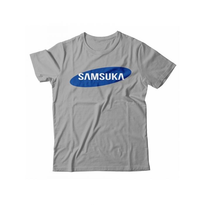 Мужская футболка с прикольным принтом "Samsuka"