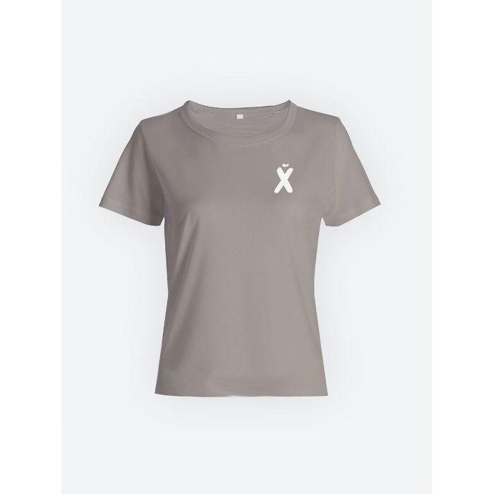 Смешная женская футболка с принтом X / Необычный оригинальный подарок на день рождения