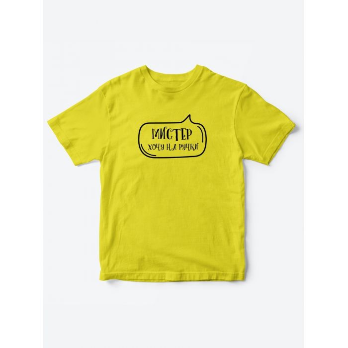 Прикольные футболки для мальчика Мистер На ручки | Клевые детские футболки с необычными принтами