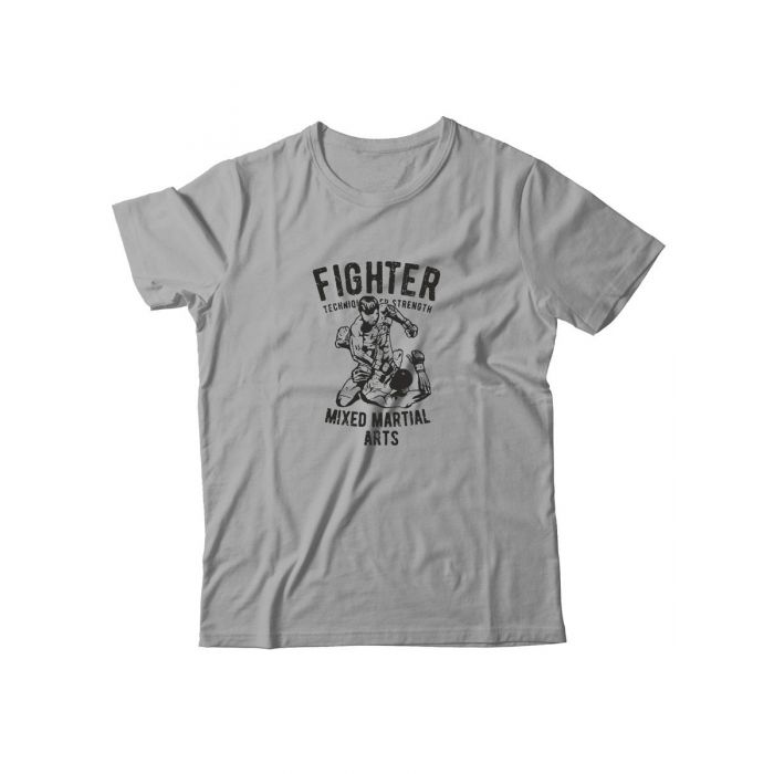 Бойцовская футболка для тренировок и повседневной носки для бойцов ММА с принтом Figher