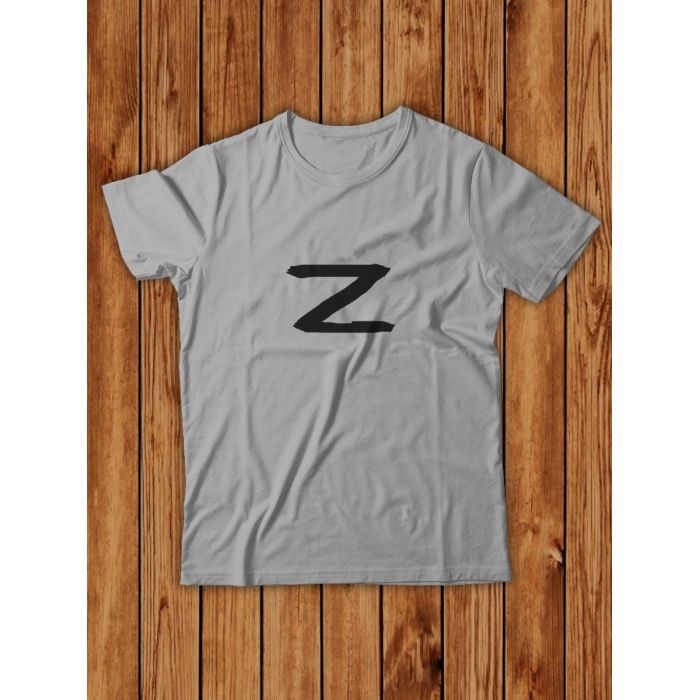 Мужская футболка с буквой Z / Футболка с принтом Z для мужчин