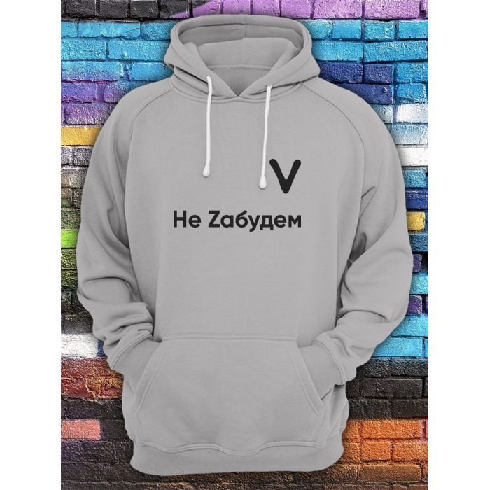 Худи женское с принтом со знаком z