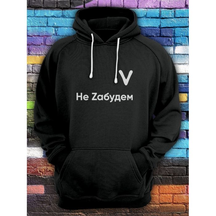 Худи женское с принтом со знаком z