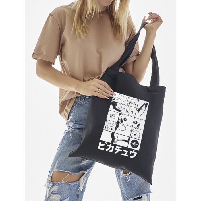 Сумки шопперы с принтом Аниме Sharp&Shop Эко сумка шоппер аниме черный с принтом без молнии