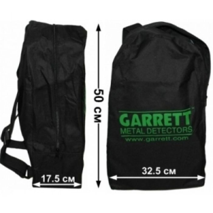 Фирменный рюкзак для металлоискателей GARRETT (черный)