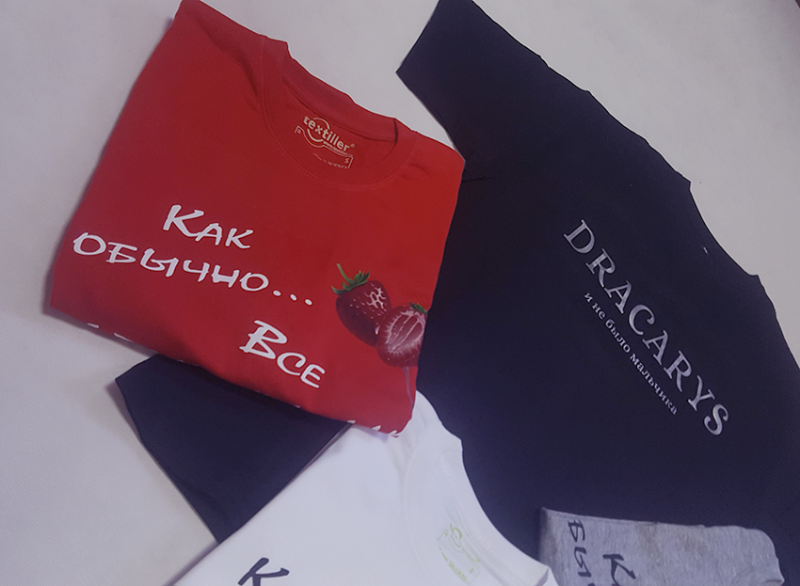 Принт на футболках дешево на Таганской LaNord.ru