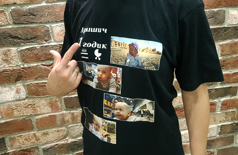 Печать на футболках от 790 рублей в Москве ЛаНорд.РУ
