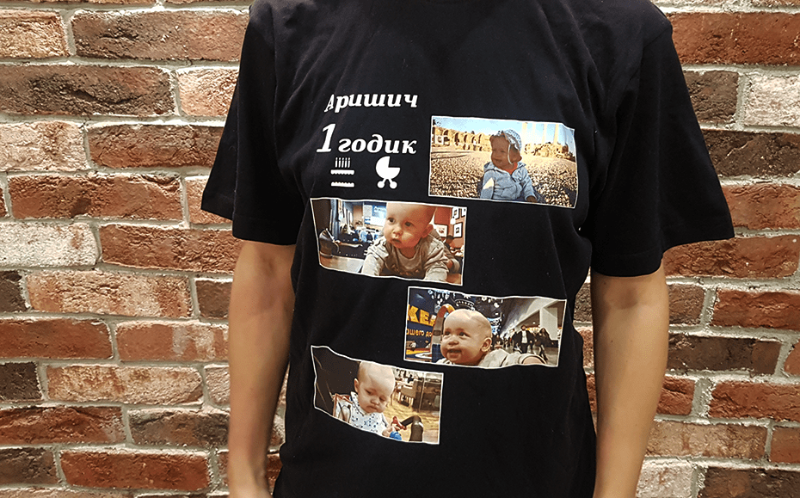 Принт на футболку недорого в Москве Ланорд